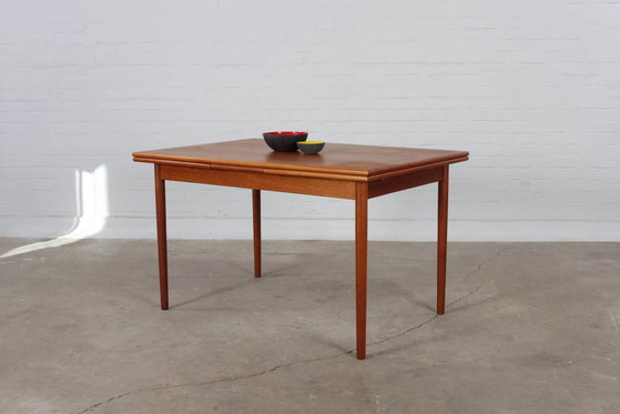 Tavolo da pranzo vintage in teak 4-6 pers. Danish design tavolo da cucina anni '60 – Tavoli da pranzo, Legno (photo 16 of 18)