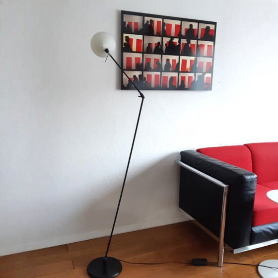 Image 1 of Lampada da terra a braccio singolo regolabile Pola Design Amstelveen, stile Memphis
