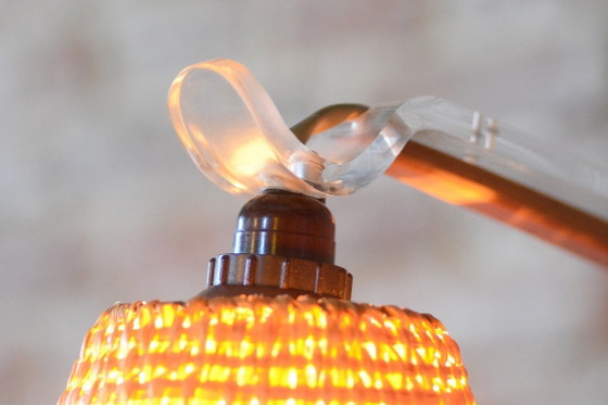 Restaurierte Mid-Century Stehlampe von Krásná Jizba, Buche, Rattan, Tschechisch, 1950er Jahre – Stehleuchten (photo 3 of 15)