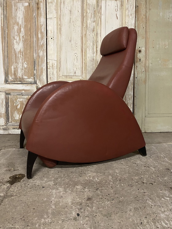Image 1 of Poltroncina Scudo Design. Il designer Frans Schrofer. Regolabile.
