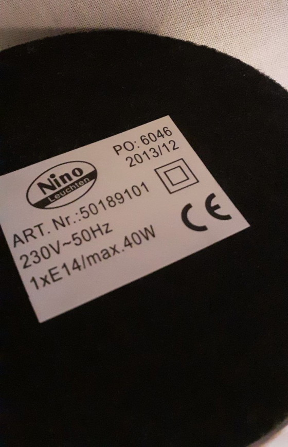 Image 1 of Nino Leuchten - Lampe de table (2) - Lampes de table à ampoule