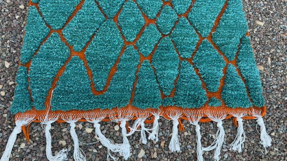 Image 1 of Tapis berbère en laine authentique 150cmx100cm