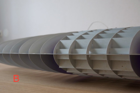 Image 1 of Titania Queen Luceplan D17Q suspension XL 140cm violet rouge vert