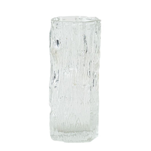 Avena glass vase, Finnish design, 1960s, designer: Tapio Wirkkala, manufacturer: Iittala
