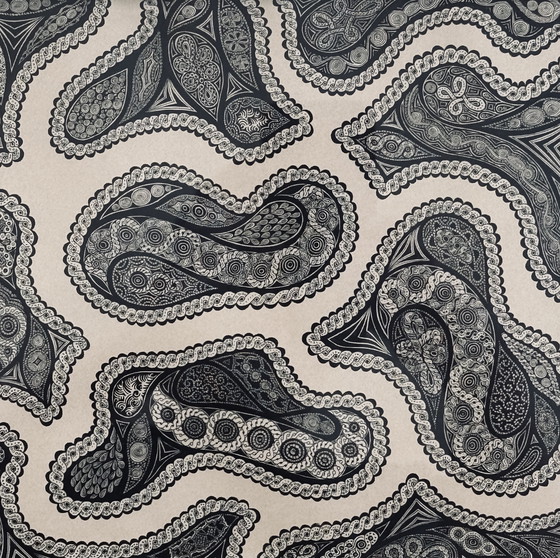 Image 1 of Nicole Vaysse - Art Brut - Inchiostro di china 1970 circa - incorniciato