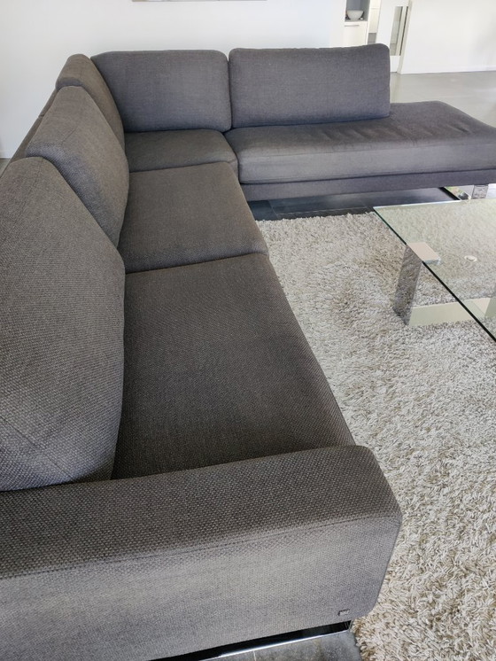 Image 1 of Rolf Benz Ego -Sofá rinconera- Marrón negro-Diseño