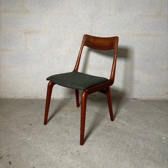 Image 1 of 6x Boomerang stoelen door Alfred Christensen vintage deens