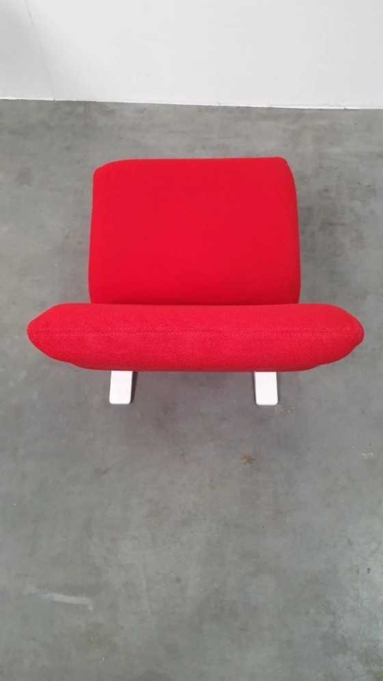 Image 1 of Artifort Pierre Paulin concorde kwekkie rood retro