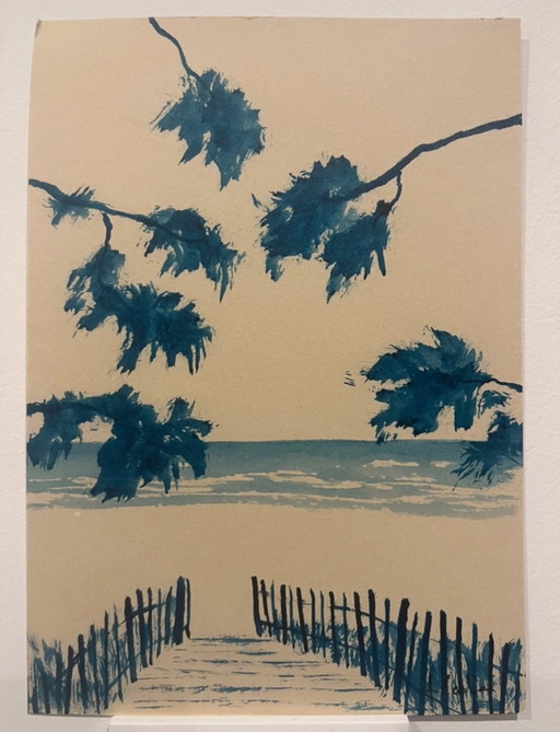 Artist's sketch 21x15cm