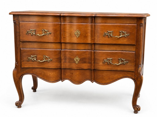 Louis XV Period Commode with Crossbow – ladekasten, Wood (photo 2 of 9)