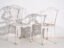 Table et chaises de jardin vintage blanches (c.1950). Ensemble de 5 pièces – Ensembles de jardin, Aluminium (photo 26 of 40)