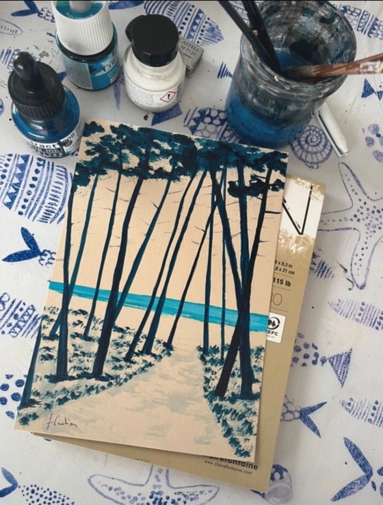 Image 1 of Artist's sketch 21x15cm