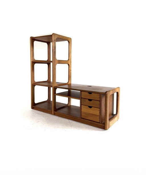 Vintage LP Cabinet/Audio Furniture/TV Cabinet, Dyrlund '70s