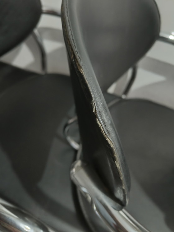 Image 1 of Effezeta Italy buisframe stoelen 4 stuks 