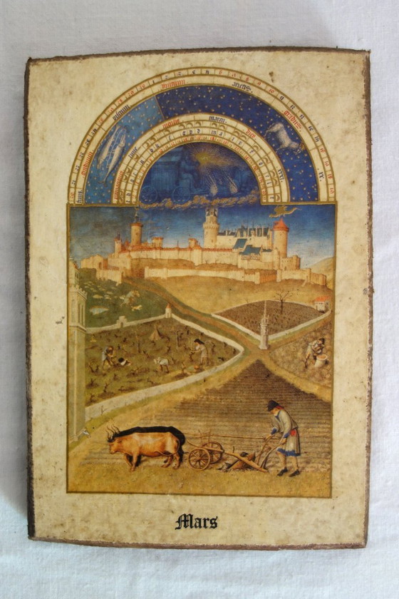 Image 1 of Curiosity: 12 calendar paintings from the Très Riches Heures of the Duc de Berry