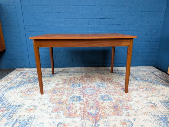 Image 1 of Table de salle à manger extensible vintage, années 1960