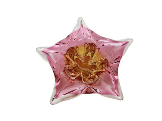 Bol décoratif de J. Hospodka pour la verrerie Chribska, ancienne Tchécoslovaquie, années 1960 – Glass (photo 15 of 15)