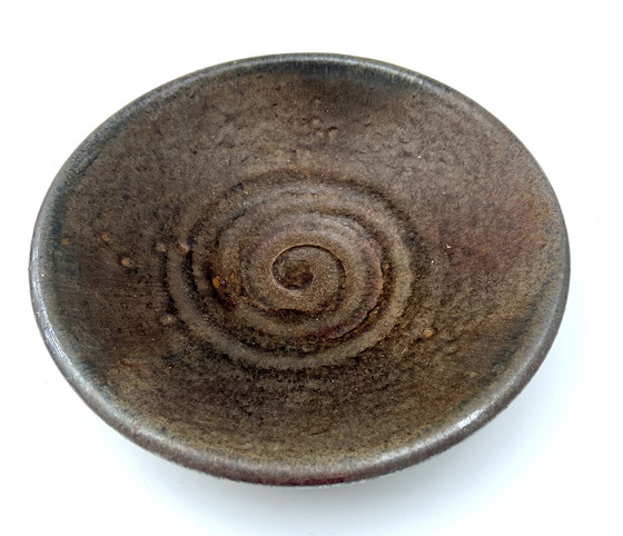 Image 1 of Piatto/ciotola in ceramica da studio, smalto rustico, 26 cm