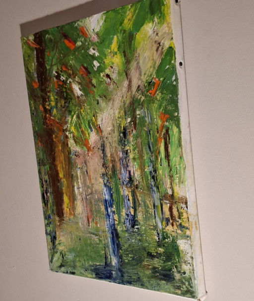 Quadro dipinto a mano (Replica '24) "Lueur De Lumière"