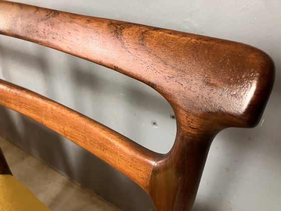 Image 1 of Rosewood chairs newly upholstered Mid Century Vintage