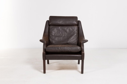Danish Mid-Century Modern architectural armchair, 1960’s