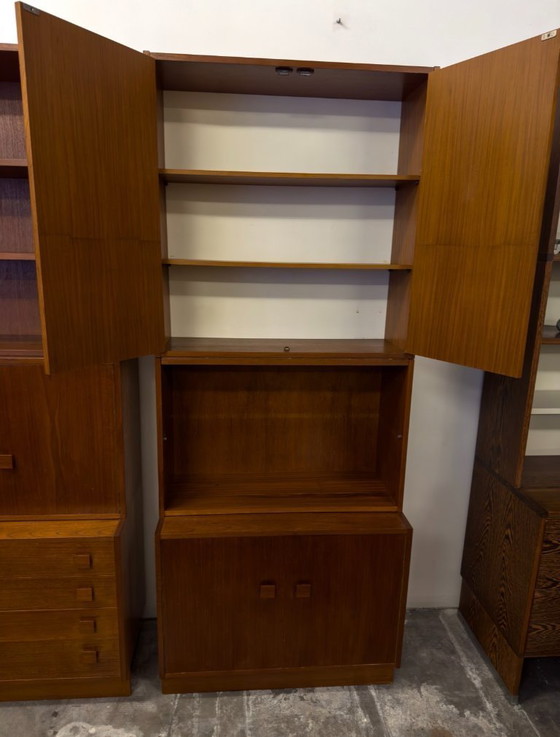 Image 1 of Ensemble d'armoires murales modulaires vintage