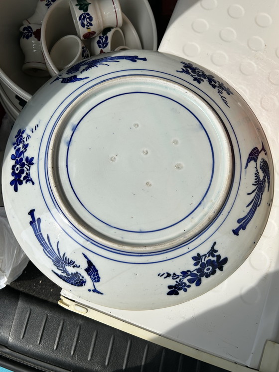 Image 1 of Japans Antiek Imari bord 30 centimeter uit 1868-1910