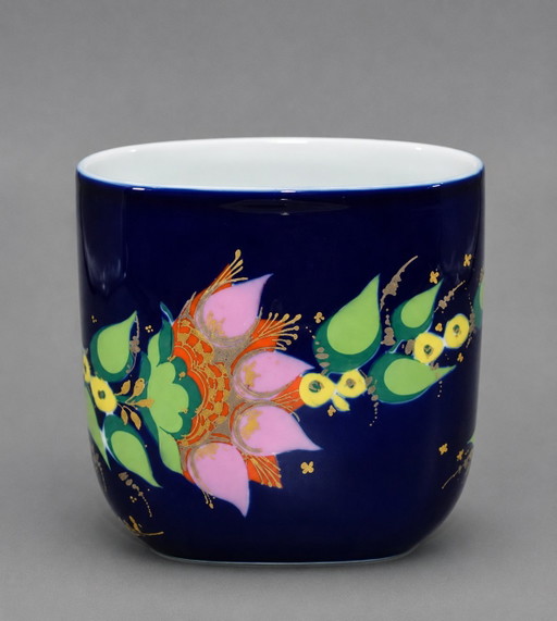 Rosenthal Studio-Linie "1001 Nights" porseleinen vaas ontworpen door Bjørn Wiinblad.