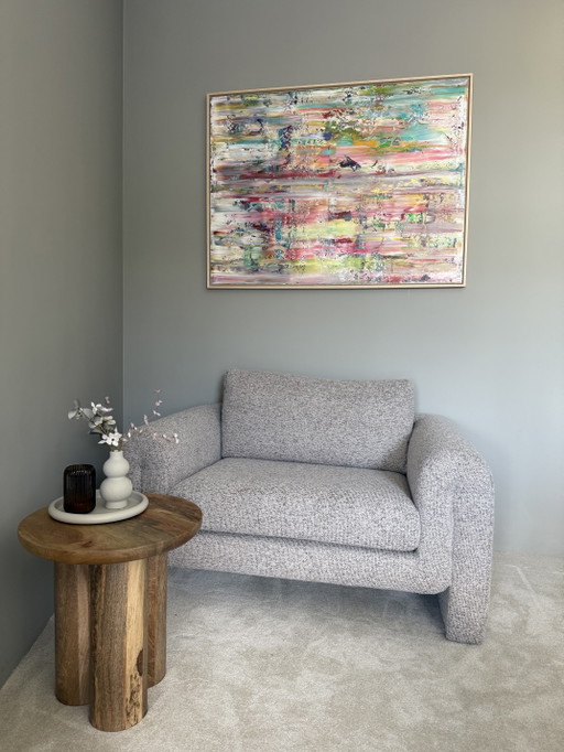 Layers of Color 90x120cm Including Frame – schilderijen tekeningen, Canvas (photo 2 of 8)