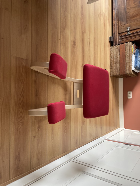 Image 1 of Stokke Kniestoel Rood