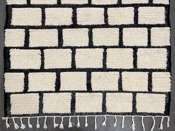 Image 1 of Alfombra bereber de lana hecha a mano - 256 cm x 154 cm