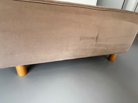 Vintage IKEA pouf 1990s – Footstools & poufs, Textile, Wood (photo 4 of 5)