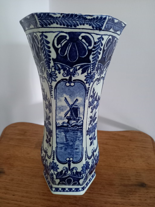 Delfter blaue Vase, Royal Boch