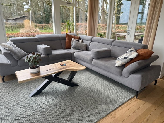 Image 1 of Grey corner sofa by Montel