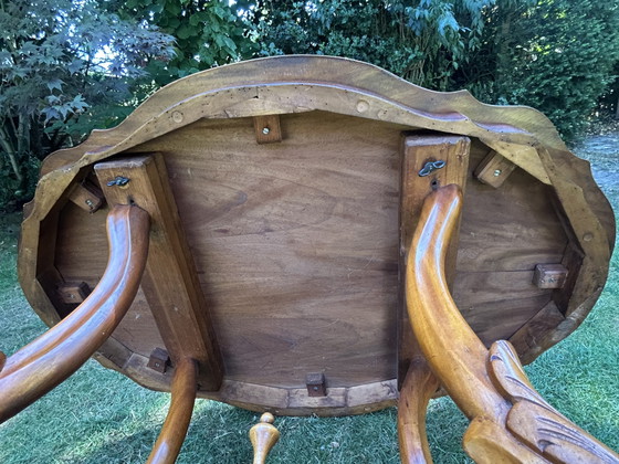 Antique Spinning Head Table William III or Biedermeier Style – Dining tables, Wood (photo 3 of 5)