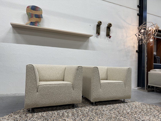 Image 1 of 2 Gelderland 4800 Armchairs Zero fabric