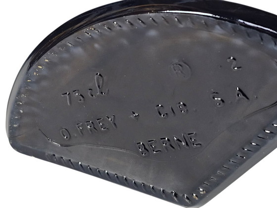 Image 1 of O Frey & Co - Paco - karaffen - Zwitserland - Bern - geperst glas - 1970's