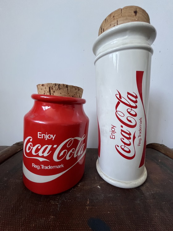 Image 1 of Vintage Coca-Cola jars