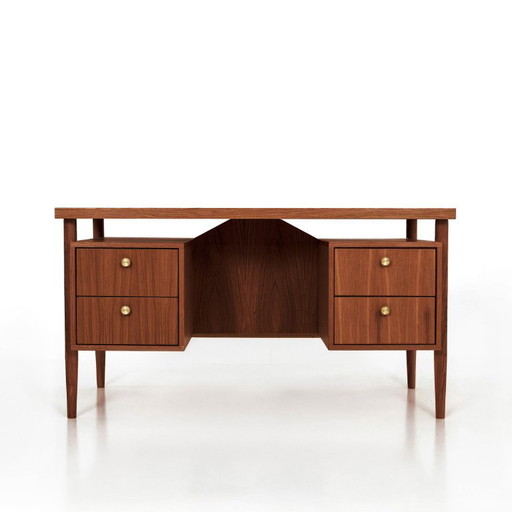 Bureau en chêne teinté teck - Astrid 2