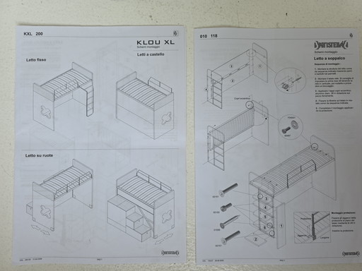 Habitación para adolescentes de fabricación italiana