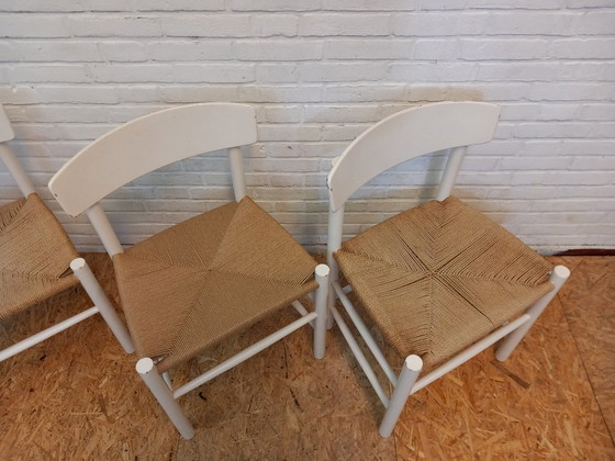 Image 1 of Borge Mogensen J39, Set of 4 Diner chairs