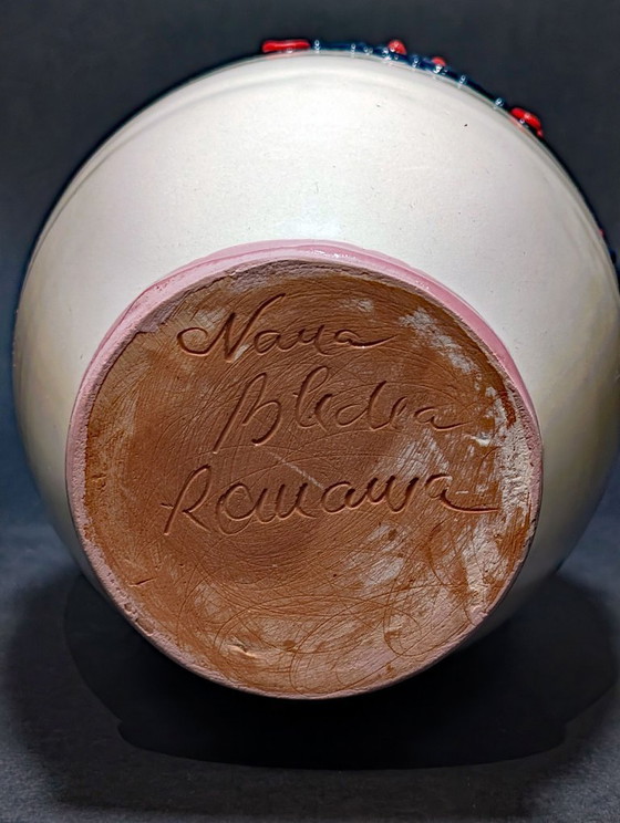 Image 1 of Ceramic carafe signed Nana Bledea