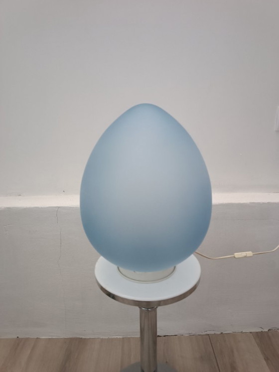 Image 1 of Eiförmige Lampe Modell 5178 von Siba, 1980er Jahre