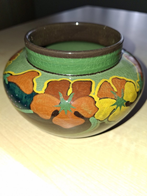 Image 1 of Vaso decorativo in terracotta Gouda per rose e pot-pourri.