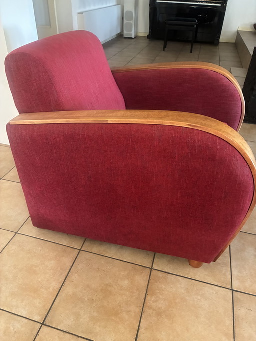 Rooker 3 seater sofa red
