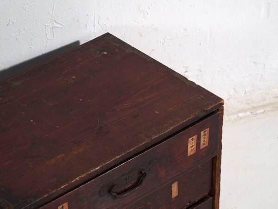 Antique Japanese cedar ko-dansu drawer, Meiji period (ca. ) #48 – Chest of drawers (photo 12 of 40)