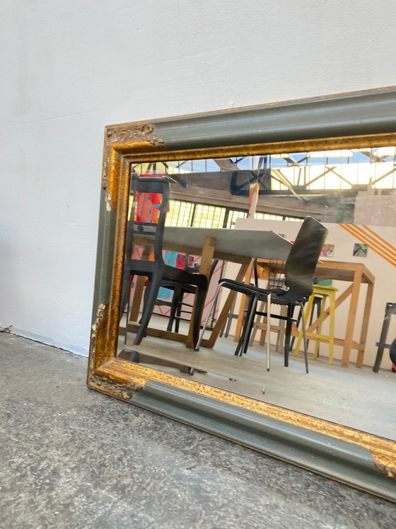 Image 1 of Rectangular Wall Mirror, Empire Style, 75cm x 55cm
