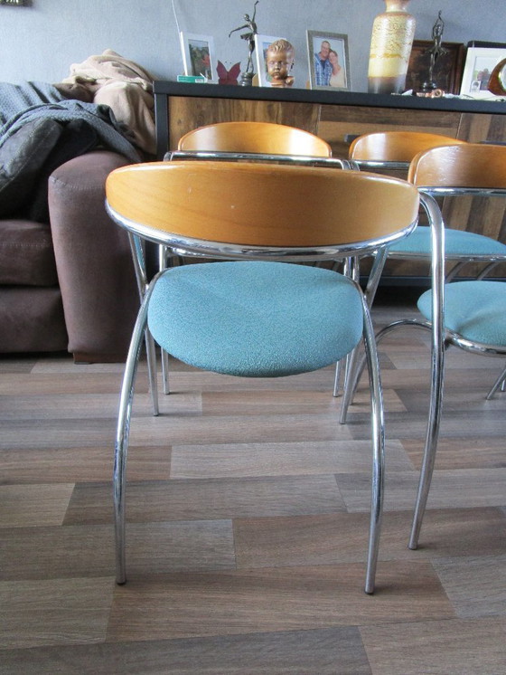 Image 1 of Nette vintage Italiaanse Effezeta stoelen