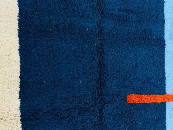 Image 1 of Traditioneller handgeknüpfter Teppich aus reiner Wolle, 2/3 m