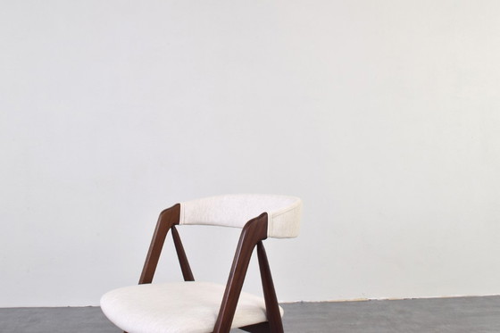 Image 1 of Mid-Century Danish Teak Dining Chairs by Th. Harlev for Farstrup, 1960s, Set of 4.